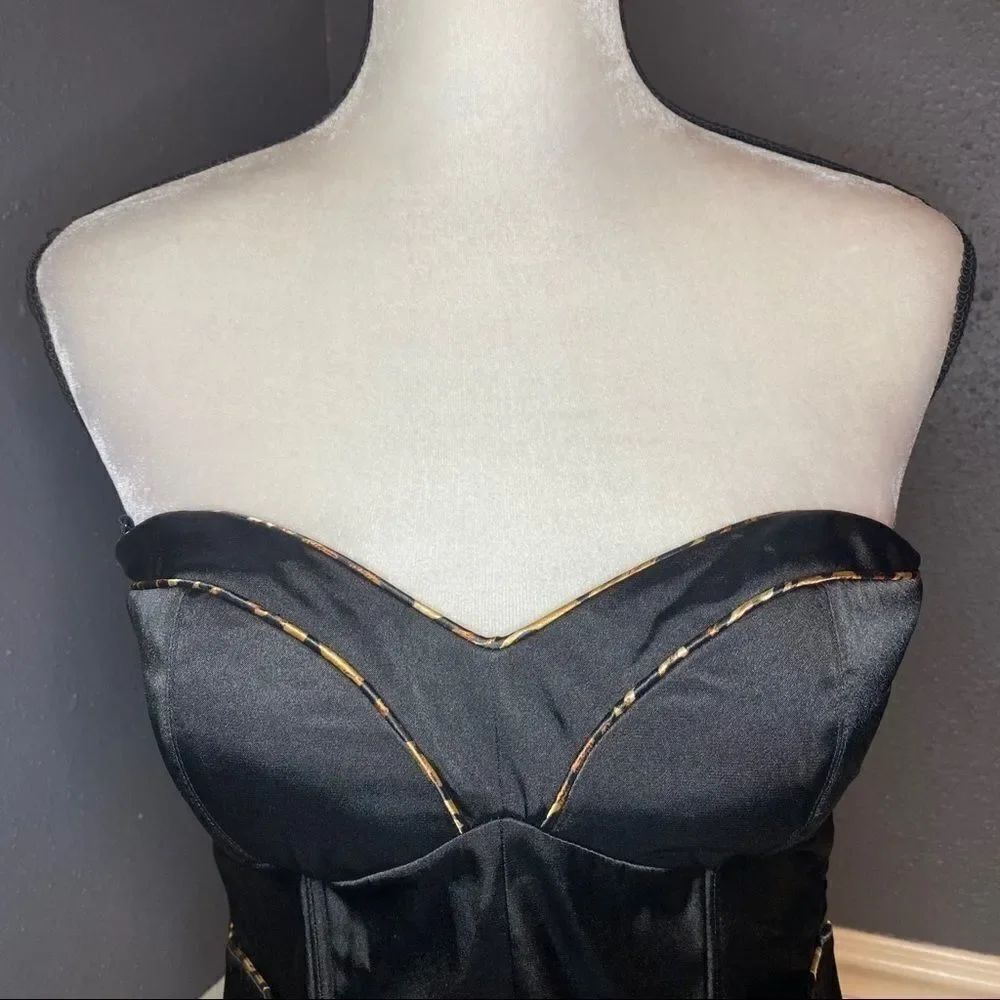 Frederick’s of Hollywood Leopard Bustier/Corset - Picture 2 of 12